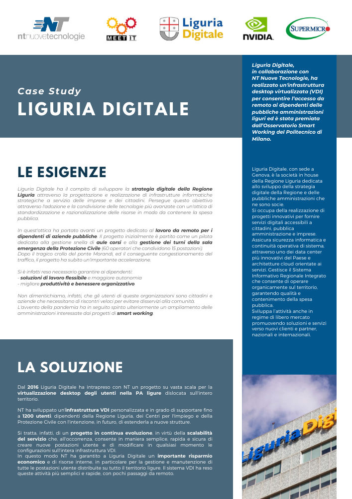 Case Study Liguria Digitale