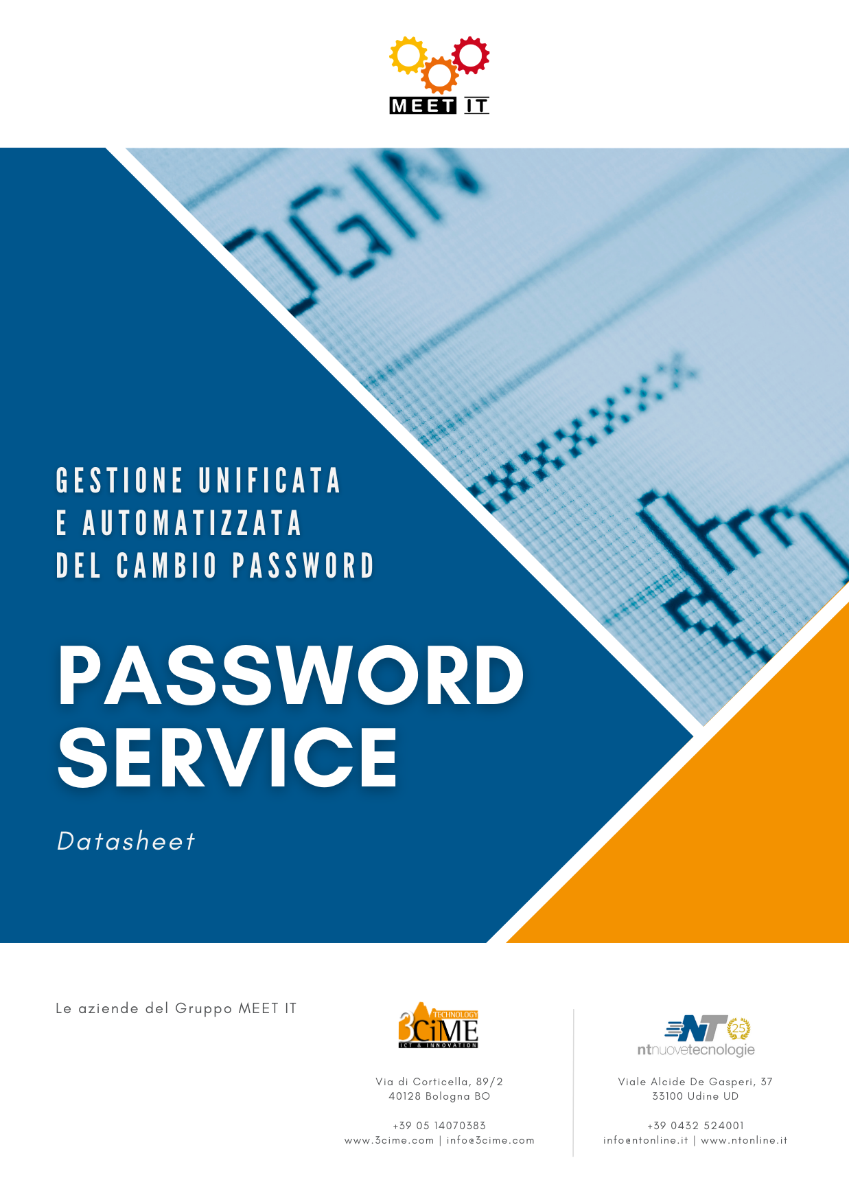 Datasheet PASSWORD SERVICE MEET IT