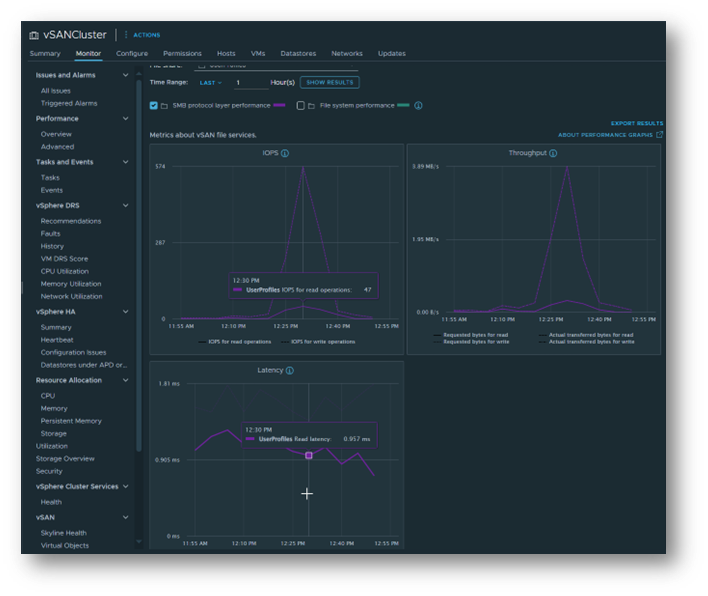 vSAN File Service Immagine11