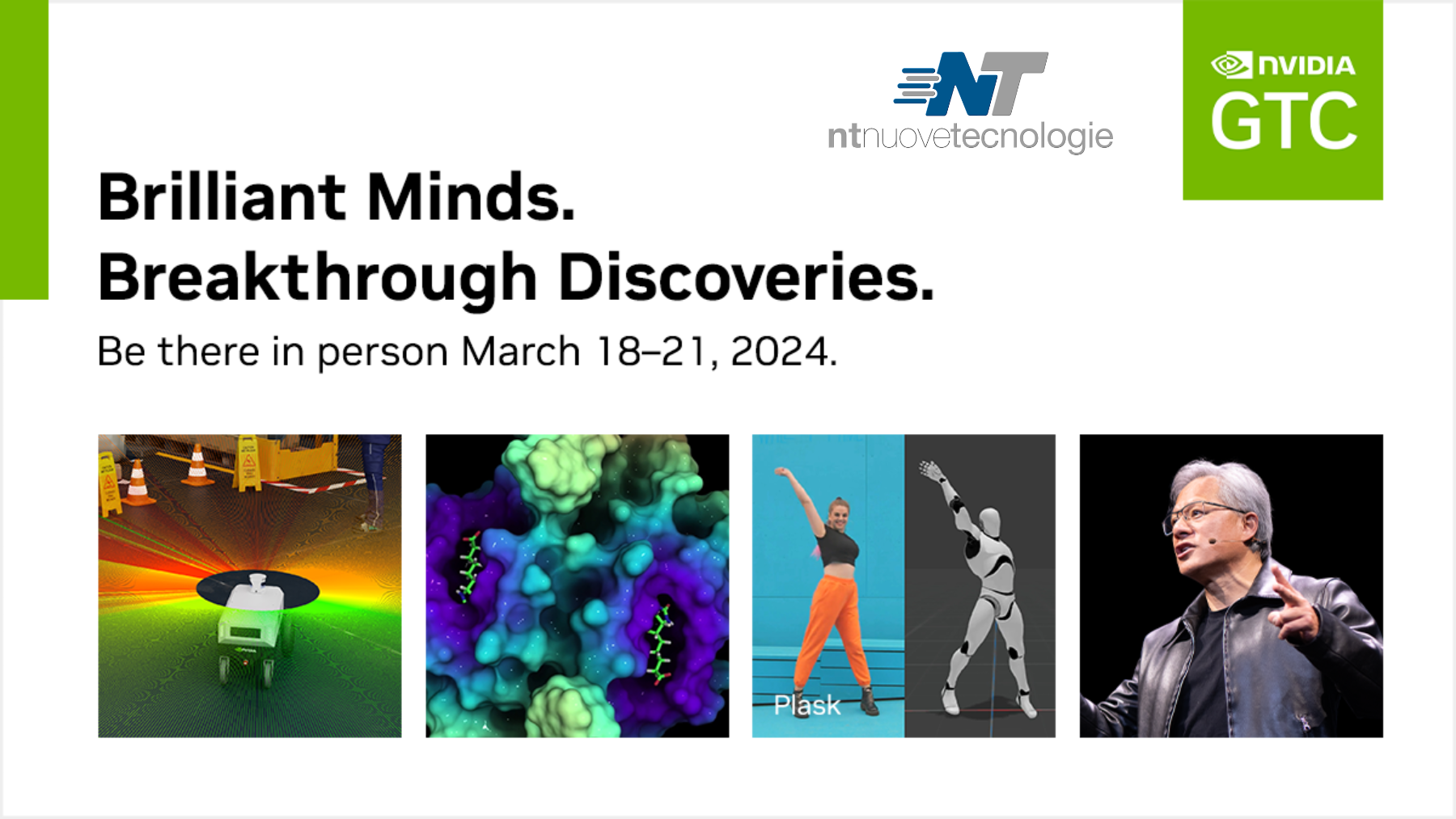 Invito Evento GTC NVIDIA 2024