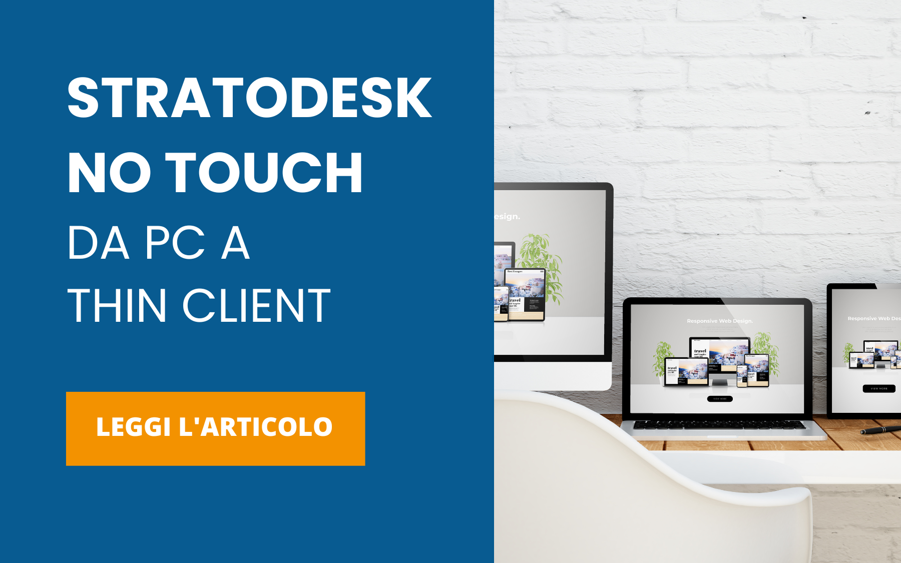 STRATODESK NO TOUCH da pc a thin client